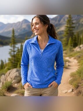 Columbia Fleece Jacket Size M Lightweight